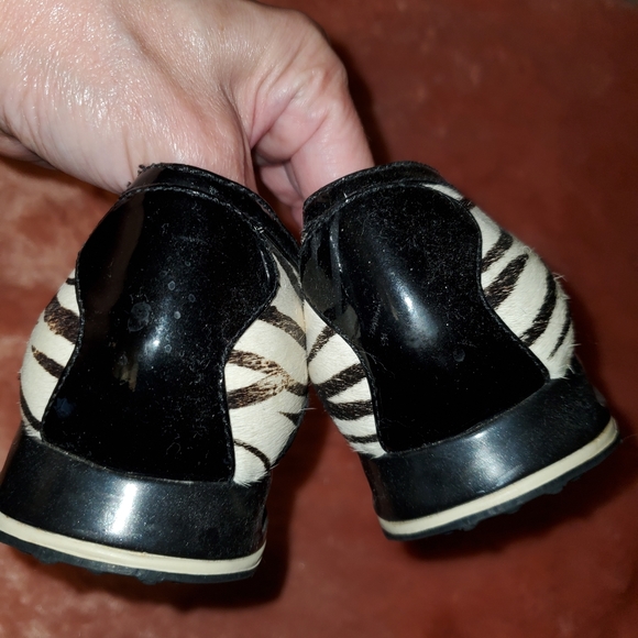 Nike Air for Cole Haan Zebra Print Slip Ons - Picture 4 of 9